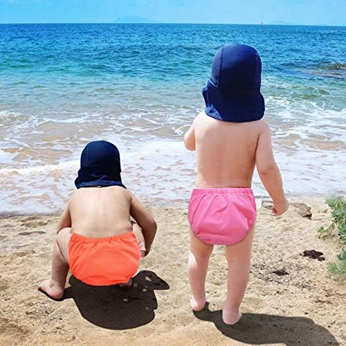 IjnUhb pelene za plivanje beba za višekratnu upotrebu 2 pakovanja, perive pantalone za 0-3 godine dečaci devojčice časovi plivanja tuš pokloni