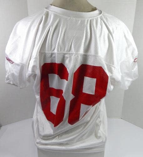 2009 San Francisco 49ers # 68 Igra Izdana dres bijele prakse XL DP32798 - Neintred NFL igra rabljeni dresovi