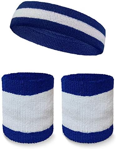 COUVER Premium teniski stil Standardna veličina Sweatband traka za glavu Set narukvica