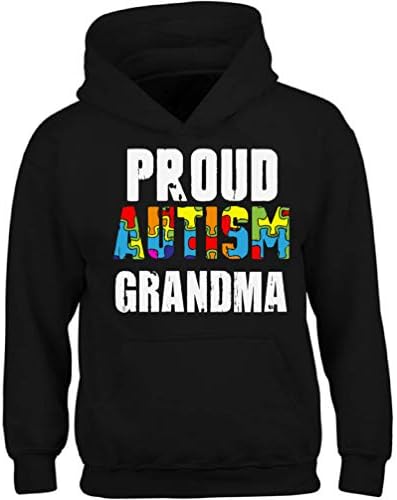 Vizor autizam svijest s kapuljačom s kapuljačom ponosan autizam džemper od bake