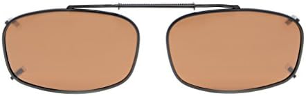 Eyekepper metalni okvir Rim polarizirana kopča za sočiva na sunčanim naočarima 2 1/8 x1 3/8