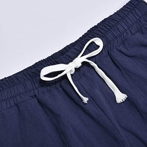 Ženska posteljina Bermuda kratke hlače Elastični maselion s visokim strukom tiskani tiskani šorct Stretch Ljeto Tvrde povremene kratke