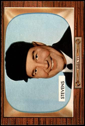 1955 Bowman 258 John Stevens Umpire NM / MT Umpire