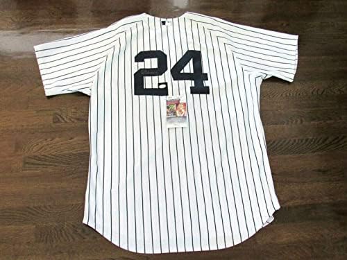 Al Downhing 1961 WSC NY Yankees Pitcher potpisao je auto autentični veličanstven dres JSA - autogramirani MLB dresovi