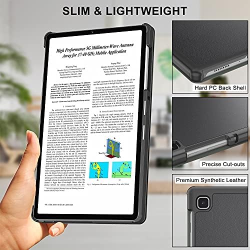Supveco Samsung Galaxy Tab A7 Lite 8,7 inča [SM-T220 / T225 / T227] 2021 Izdanje, tanak tvrdi PC zadnji poklopac za Galaxy Tablet