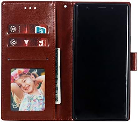 LEECOCO Galaxy Note 9 Case Mandala Embossing luksuzna PU Koža Flip notebook novčanik Bookstyle Magnetic Stand kartica Slot Folio Branik