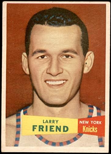 1957.Popps 47 Larry Friend New York Knicks Vg / Ex Knicks UC Berkeley