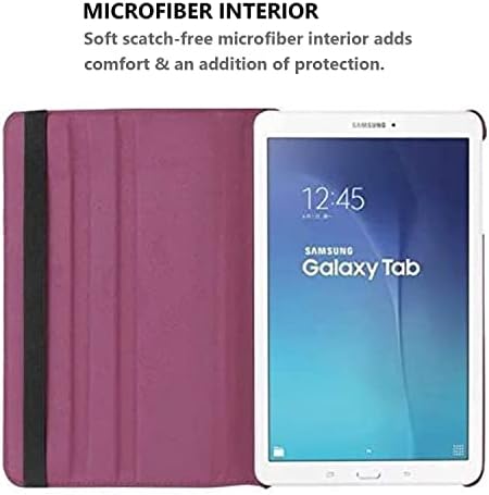 Slučaj za Samsung Galaxy Tab E 8.0 inčni tablet, rotirajuće stalak za rotiranje 360 ​​stupnjeva puni zaštitni poklopac, sa olovkom