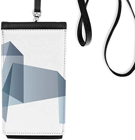 Origa Konj Geometrijski oblik Telefon novčanik torbica Viseća mobilna torbica Crni džep
