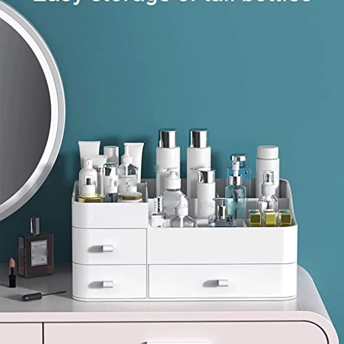 EYHLKM plastična kutija za odlaganje kupatila za šminkanje kozmetički Organizator desktop futrola za odlaganje šminke Sundriesr Organizator