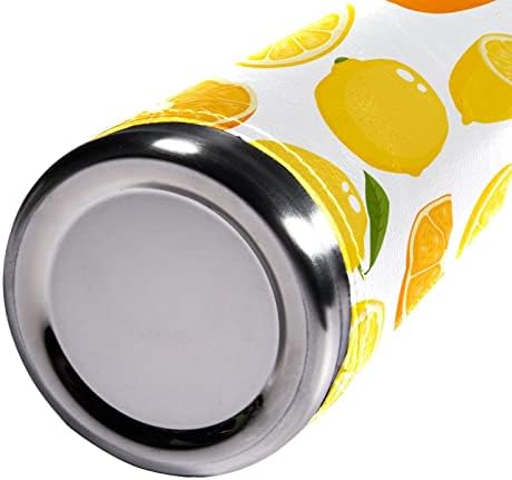 SDFSDFSD 17 oz Vakuum izolirane boce od nehrđajućeg čelika Sportska kavana Putna krigla FIKSNA KUĆA Omotana BPA besplatno, sočna narančasta