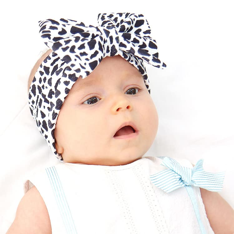 JustMyDress Baby Leopard traka za glavu Turban sa mašnom za kosu Bowknot Hair Accessories JBC07