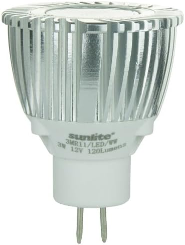 Sunlite MR11/3W/1LED / GU4 / 12V/WW 12-voltna 3-vatna MR11 lampa na bazi GU4, topla bijela