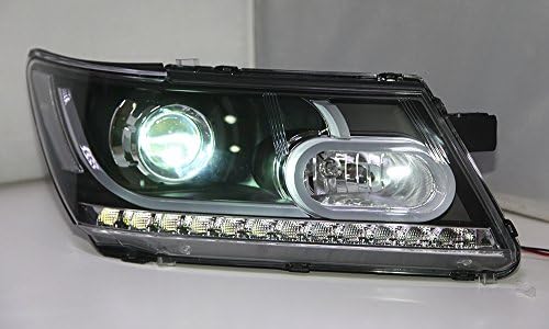 Generička 2009. do 2014. godine za Dodge Journey JCUV Fiat Freement LED traka glavna lampa sa HID Xenon sijalicama LF