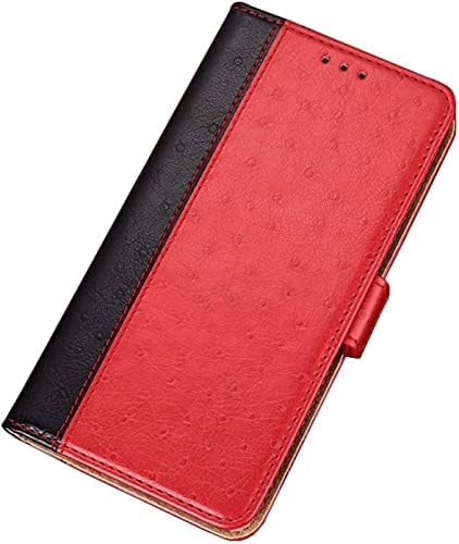 Maalya Magnetic Folio futrola za telefon, za Apple iPhone 14 Pro 2022 PU kožna preklop nojeva Pattern Cover novčanik [držač kartice]