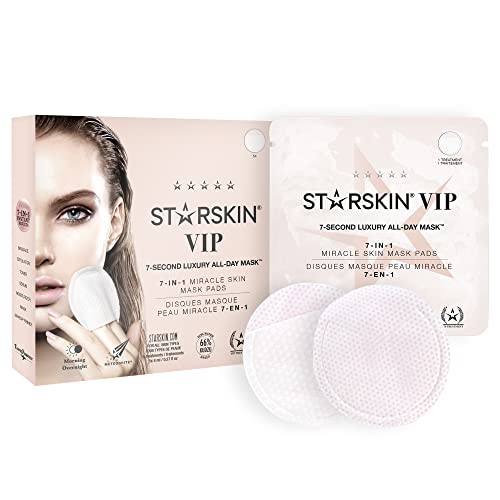 STARSKIN vip luksuzna cjelodnevna maska od 7 sekundi-7 koraka korejska rutina za njegu kože u jedan jastučić za maske-18 pakovanje