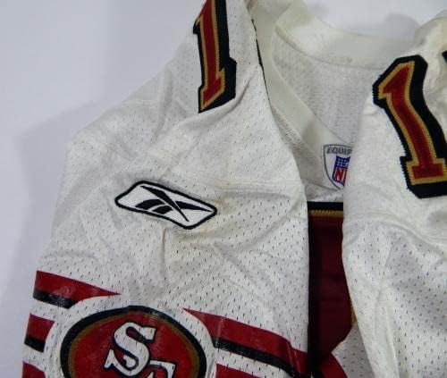 2002 San Francisco 49ers McDaniel 15 Igra izdana Bijeli dres 42 DP46984 - Neincign NFL igra rabljeni dresovi