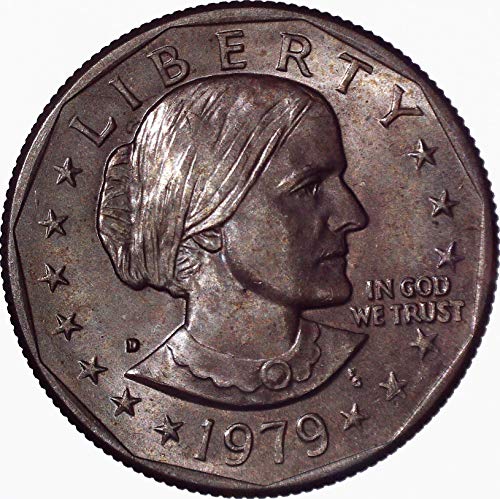 1979 D Susan B. Anthony Dollar 1 USD o necrtenom