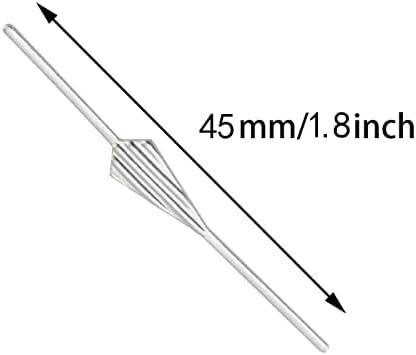 Priključak za luster klip ITROLLE 200kom 45mm lampa za luster od nerđajućeg čelika leptir leptir konektori zamjena lustera luster