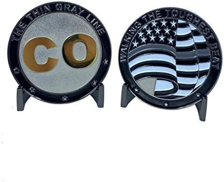 DD-003 Kazneno-popravni službenik CO tanki sivi red COIN korekcije kovanice šetnje najtežim betam zastavom Medallino