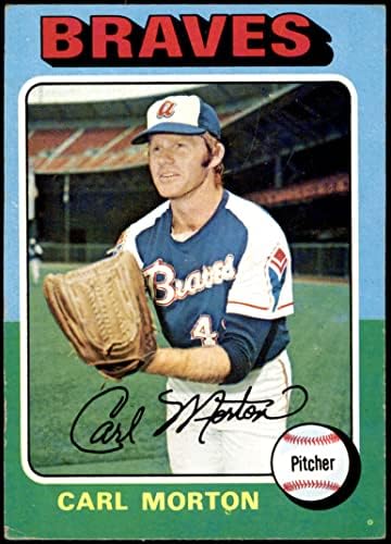 1975 TOPPS # 237 Carl Morton Atlanta Braves VG / ex Hrabres