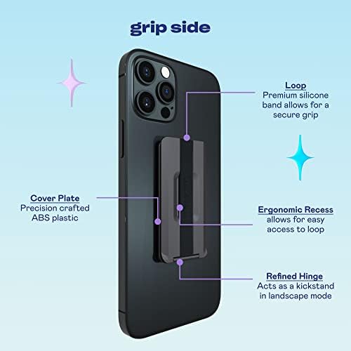 Flipstik Grip - štapići na bilo koju ravnu površinu poput zidova ili ogledala - Sumnji za ruke - Video - Auto nosač - Kickstand - Putni dodatak - Grip Pet