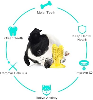 Sploty Paw Yell Dog čevačica za zube - igračka za zube za pse - čišćenje zuba i čišćenje zuba igračka za pse / štenad zubače i žvakaju