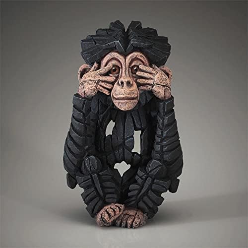 Enesco Edge Skulptura Vidi bez baby čimpanzee figurine