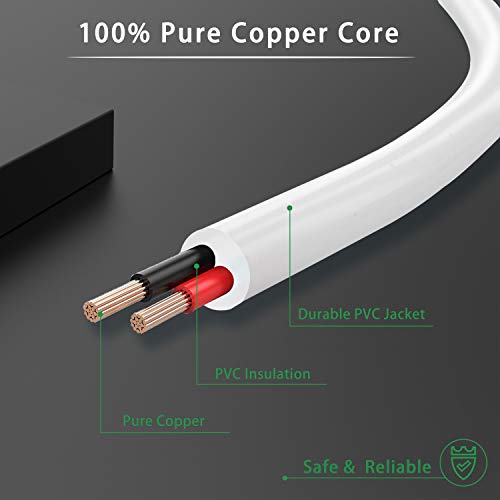 Bicmice magnetski USB dc punjač za zamjenu kabela za punjenje Cord-2 Pack