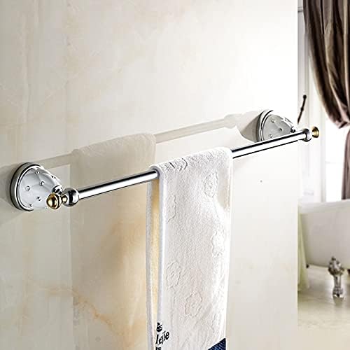 Kristalni hromirani kupatilo setovi mesinga kupatilo hardverski set srebrni polirani kuka za modernu zidnu obuću