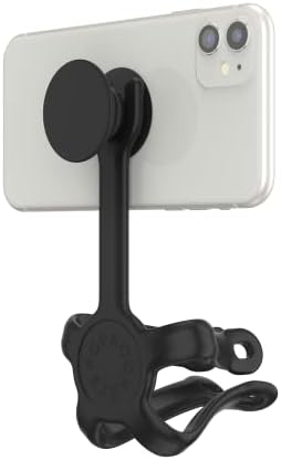 Popsockets: Fleksibilni nosač i postolje telefona, telefon montira stativa, univerzalni nosač uređaja - crna