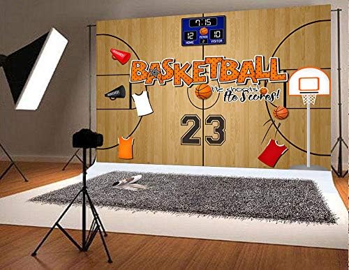 Art Studio 7x5ft Košarka tema fotografija pozadine košarkaški sportski dečaci deca Rođendanska zabava fotografija pozadina zvezda