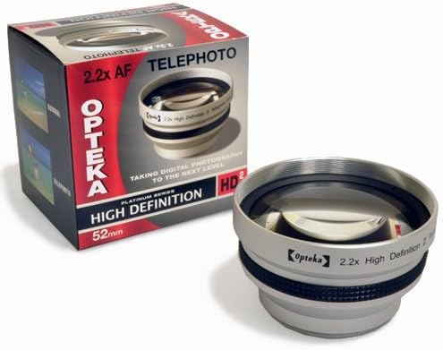 Opteka 2.2 X telefoto objektiv visoke definicije II za Nikon Coolpix P5100 i P5000 digitalni fotoaparat