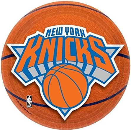 Amscan New York Knicks okruglih ploča-7 , paket od 8, višebojni