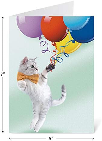 Dječje fotografije životinja rođendanske čestitke paket vrijednosti - Set od 20, Velikih 5 x 7, čestitke za Sretan rođendan sa osjećajima