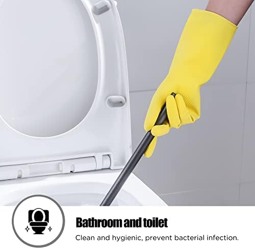 Iucge gumene rukavice za čišćenje žute 3 ili 6 pari za domaćinstvo,ponovne rukavice za pranje posuđa za kuhinju.