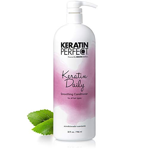 Keratin Perfect - daily Smoothing regenerator - hidrira, njeguje, Detangler za sjaj, meka, suha, lomljenje, šteta & kovrčava kosa-kovrčava