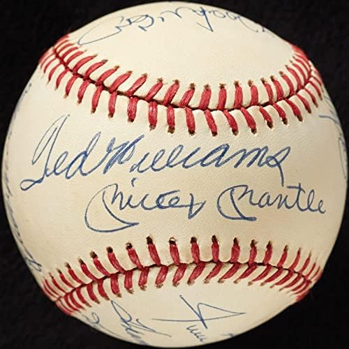 500 Domaćin Potpisan Baseball PSA DNA MINT 9 Mickey Mantle Ted Williams 11 Sigs - autogramirani bejzbol