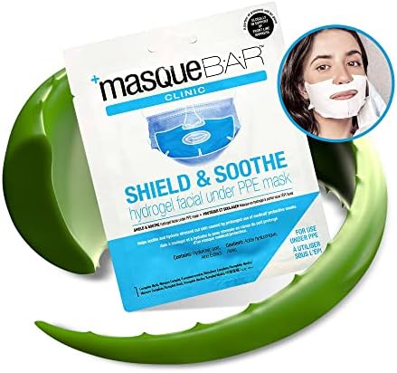 masque BAR Shield & amp; Soothe Hydrogel maska za lice, korejska maska za lice, hidratantna maska, umirujuća maska za vlagu sa Aloe