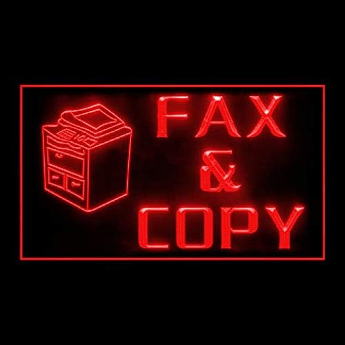 190009 Otvoreni faks i kopiranje pribora za pribor za kancelarijsku trgovinu Display LED svjetlo Neon znak