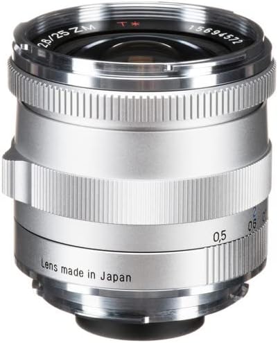 ZEISS Ikon Biogon T* ZM 2.8/25 širokougaoni objektiv kamere za Leica M-Mount daljinomjere, Silver