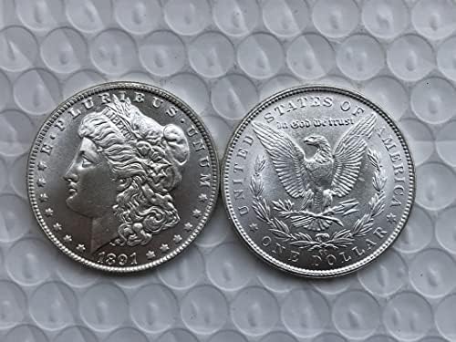 C Verzija od 13 različitih godina američkih morgana kovanica i stranih komemorativnih kovanica Mješavine mogu se zvučati