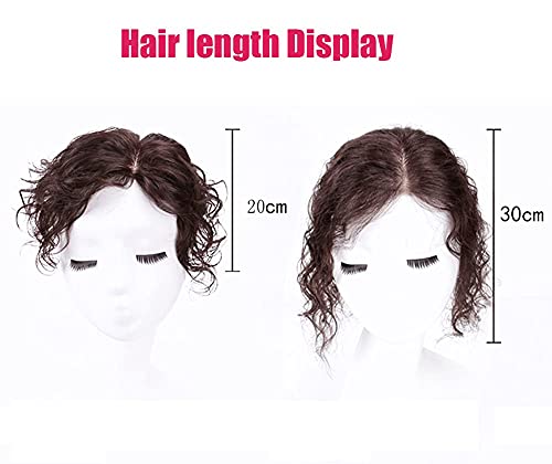 ICRAB 10 kovrčava 100percentni gornji dio ljudske kose za žene sa Prorijeđenom kosom, kopča u kosu ekstenzije perika valovita Gornja
