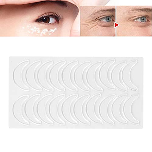 20pcs silikonski jastučići za oči, home Beauty silikonski zakrpa za oči protiv bora silikonskih zakrpa za oči ljepote učvršćivanje