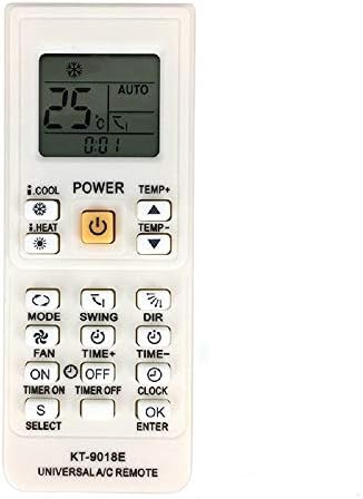 Bestol 4000 u 1 univerzalna daljinska kontrola klima uređaja KT-9018E LCD AC Fernbedienung