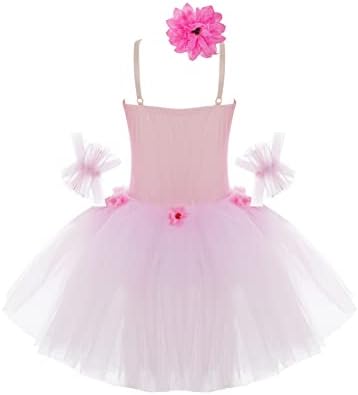 Chicty Kids Girls Baletne haljina Tutu suzbili Leotard Pleveni ples Kostimi Ballerina Outfit