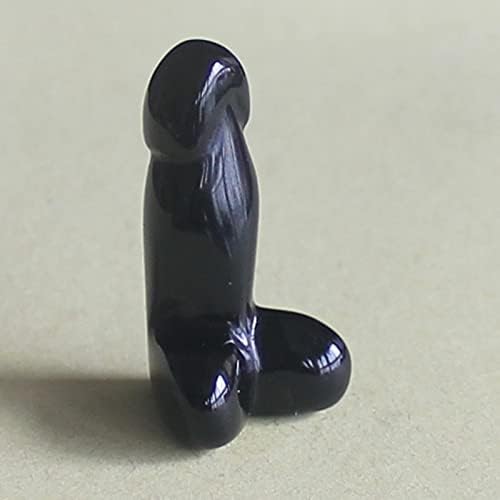 28-30mm ručno isklesano miješano dragulje CRYSATL MAN Genitalni penis figurica za poklone
