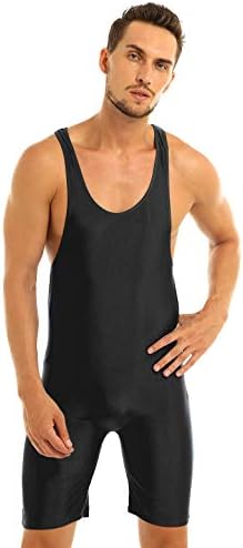 Alvivi muški solidni modificirani hrvač singlet jednodijelna teretana sportska vježba Leotard bodysuit
