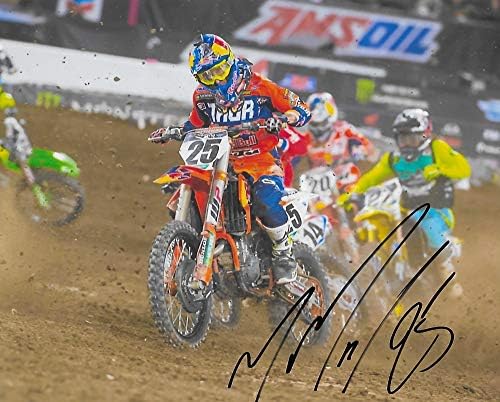 Marvin Musquin, Supercross, Motocross, potpisana autogramirana fotografija 8x10, COA sa dokaznom fotografijom bit će uključena.