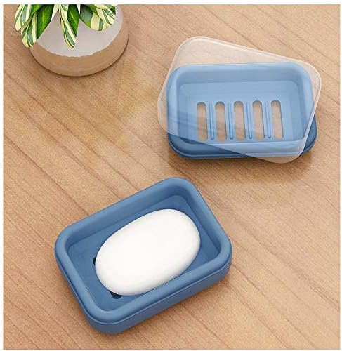 Kreativni sapun za odvod sapun za suđe sa sapunom, kreativna drenaža Dvostruka sloj slatka dvoslojna putovanja prijenosna sapuna plava